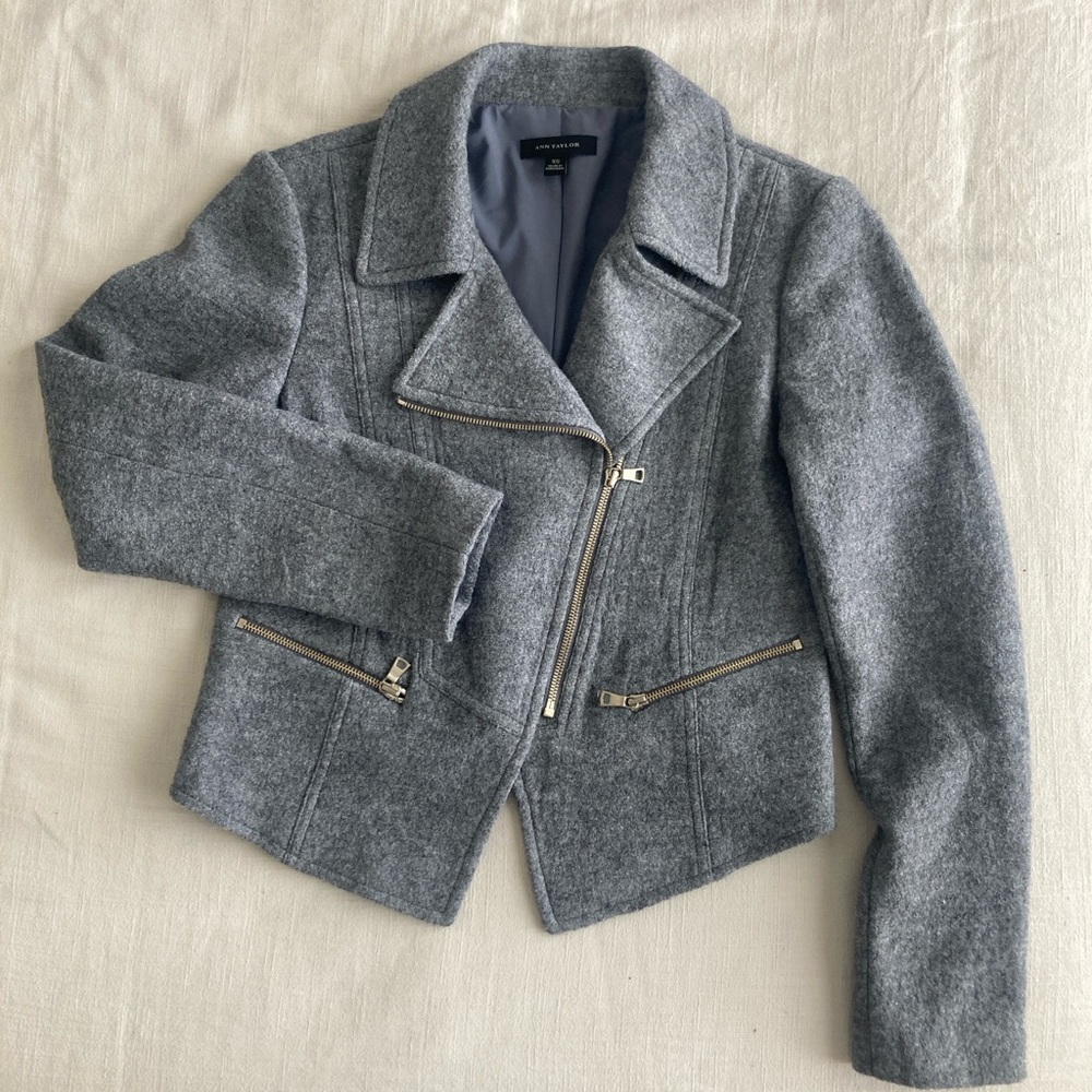 Ann Taylor Moto Style Jacket (size XS)